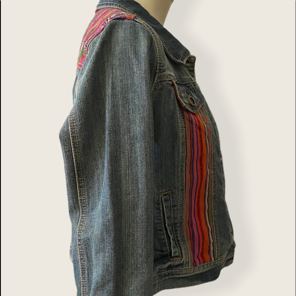 Hot Kiss Cropped Denim Jacket - Picture 3 of 4